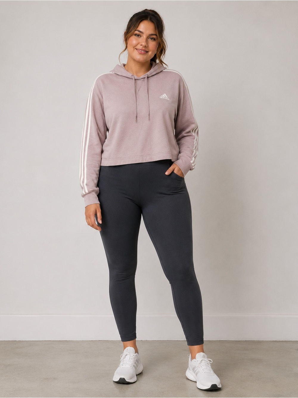 Adidas Women's Lavender Hoodie